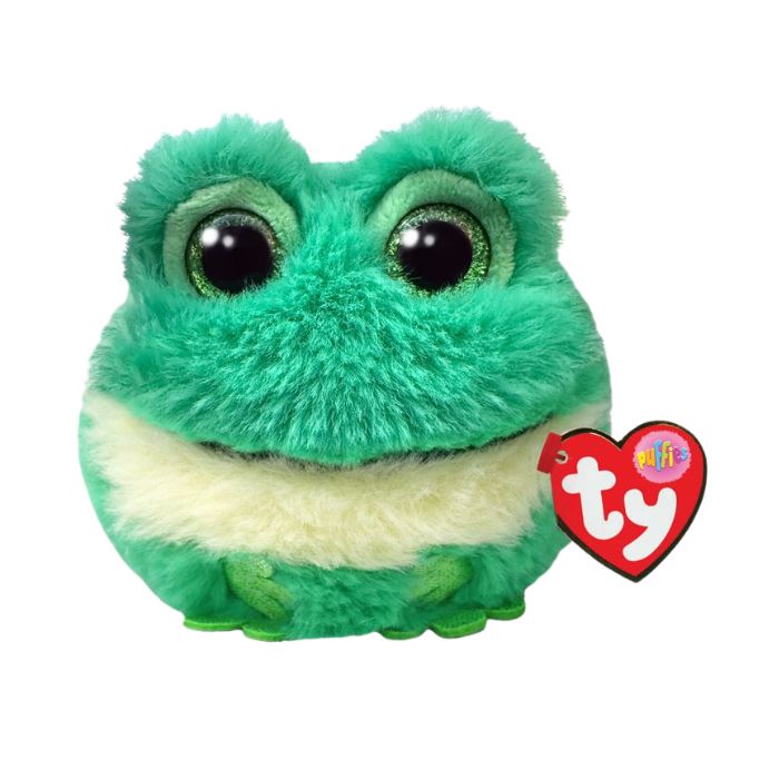 Peluche Gilly la grenouille verte