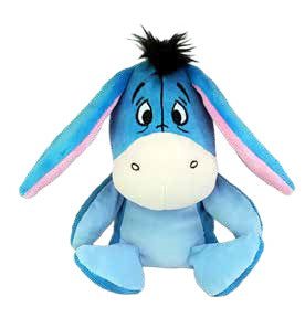 Peluche Bourriquet - Winnie l'ourson régulier