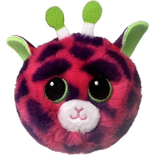 Peluche Gilbert la girafe rose (balle rebondissante)