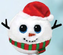 Peluche Jack le bonhomme de neige (balle rebondissante)