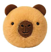 Peluche Barry le capybara brun (balle rebondissante)