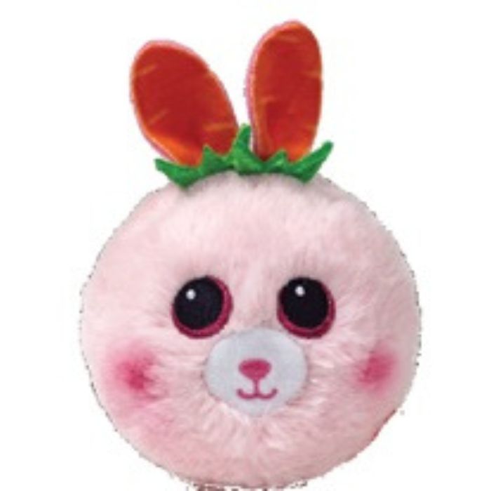 Peluche Pouncey le lapin rose (balle rebondissante)