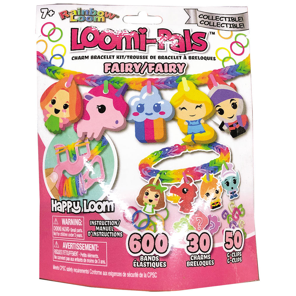 Trousse de bracelets à breloques Rainbow Loom fées (7 ans et +)