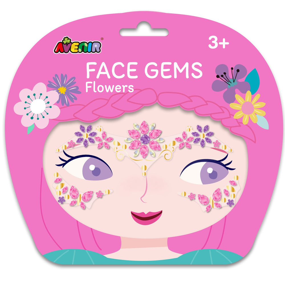 Ensemble de décoration pour le visage Face Gems (3 ans et plus)