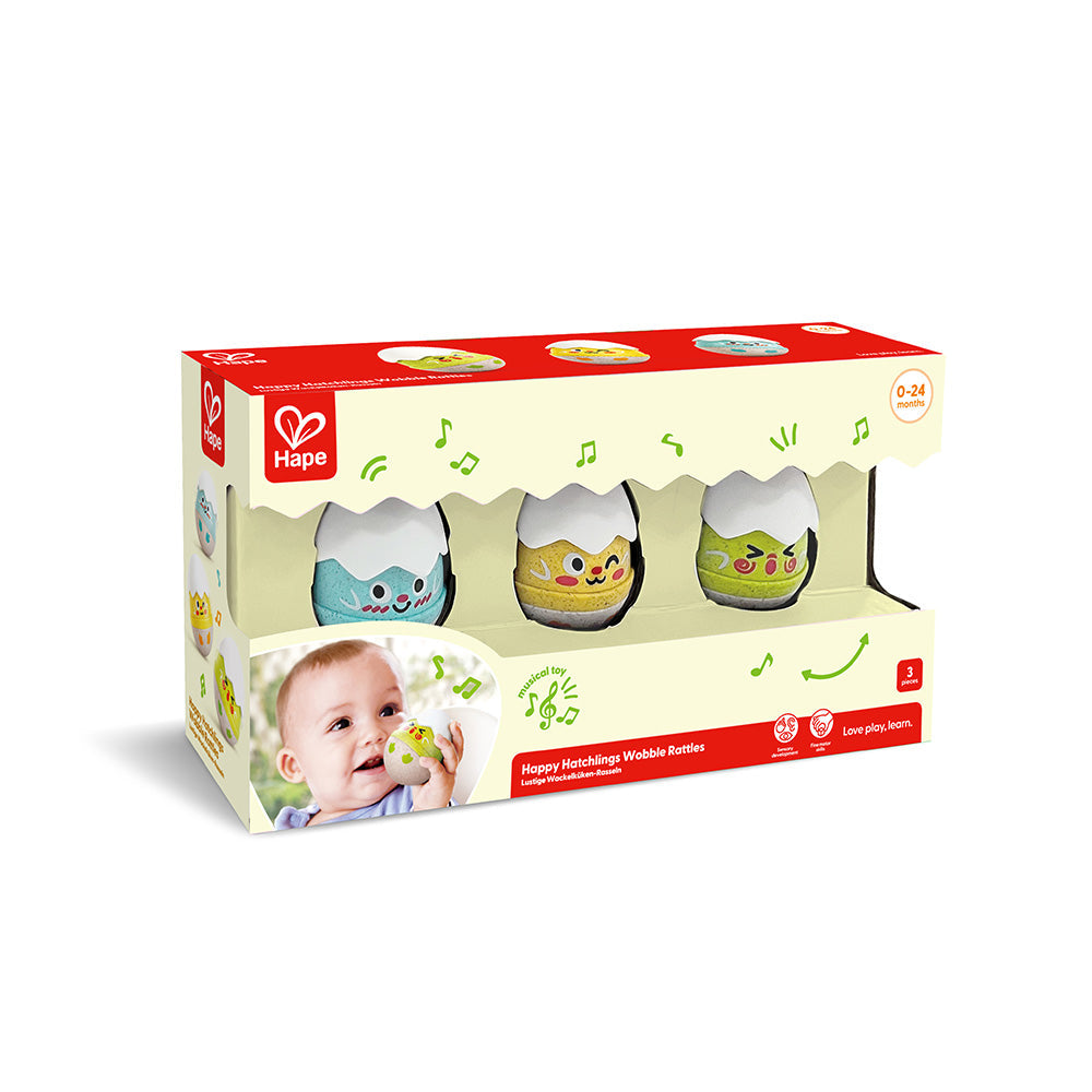 Hochet pour enfant (ensemble de 3) (0 mois et +)