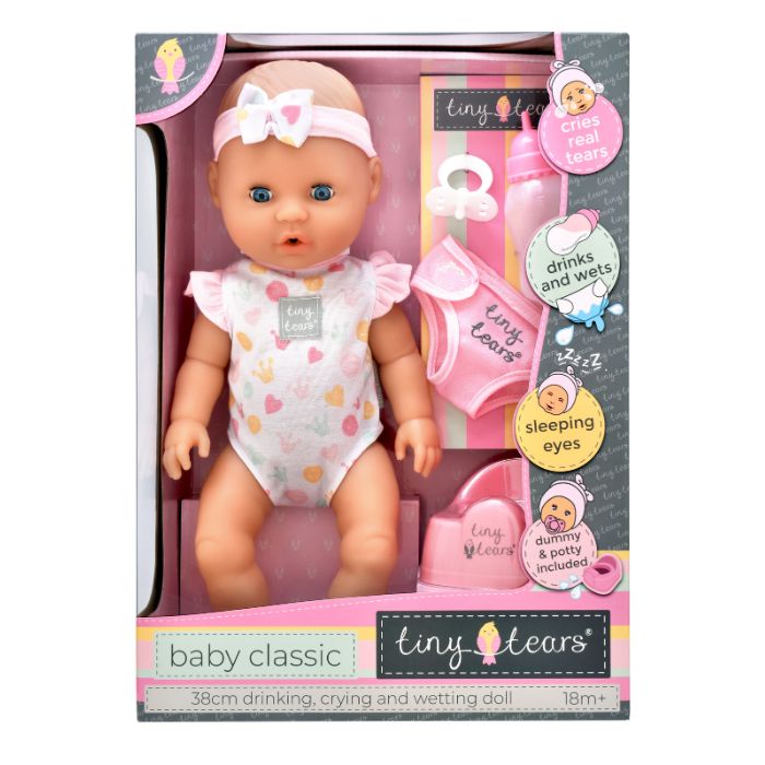 Poupée Tiny Tears 38 cm qui pleure (18 mois et plus)