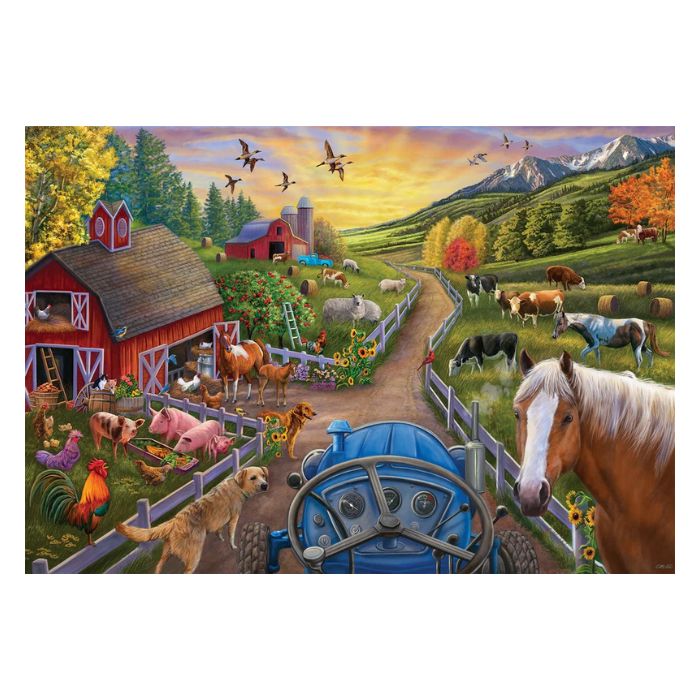 Casse-tête Ravensburger 24 morceaux la ferme (3 ans et +)