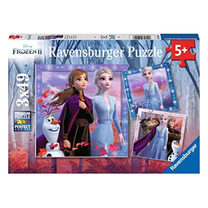 Casse-tête Ravensburger 49 morceaux La Reine des Neige (boîte de 3)
