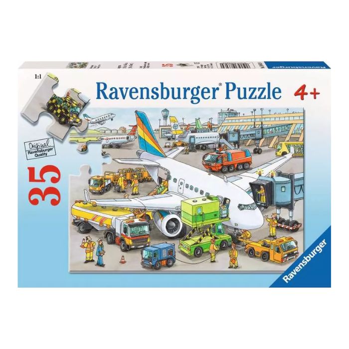 Casse-tête Ravensburger 35 morceaux aéroport occupé