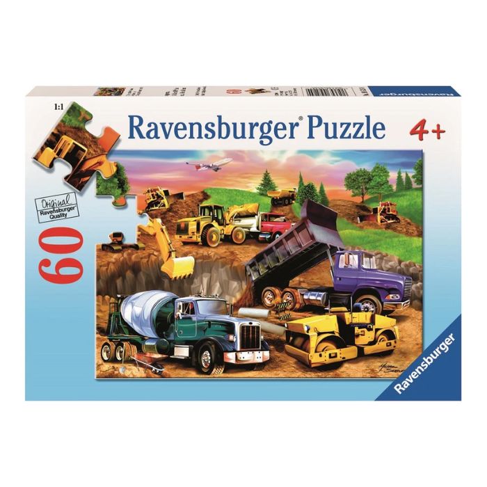 Casse-tête Ravensburger 60 morceaux la construction (4 ans et +)