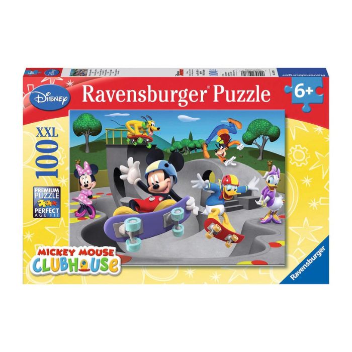 Casse-tête Ravensburger 100 morceaux Mickey au skate parc (6 ans et +)