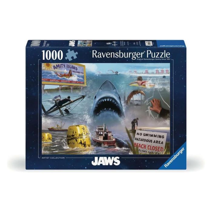 Casse-tête Ravensburger 1000 morceaux les dents de la mer Jaws