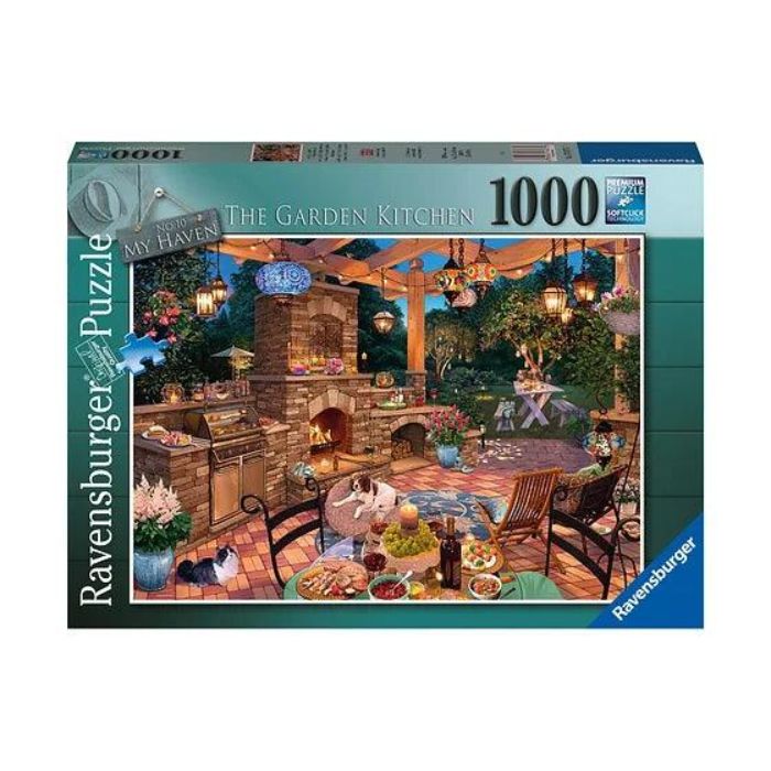 Casse-tête Ravensburger 1000 morceaux la cuisine extérieure