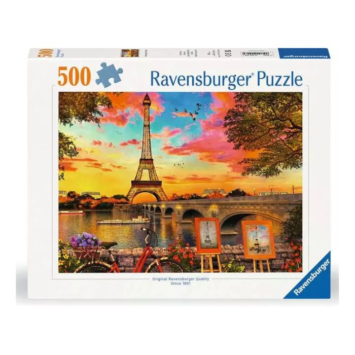 Casse-tête Ravensburger 500 morceaux soirée à Paris