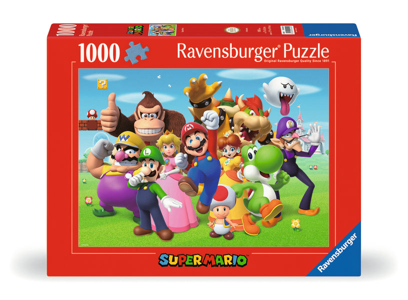 Casse-tête Ravensburger 1000 morceaux Super Mario