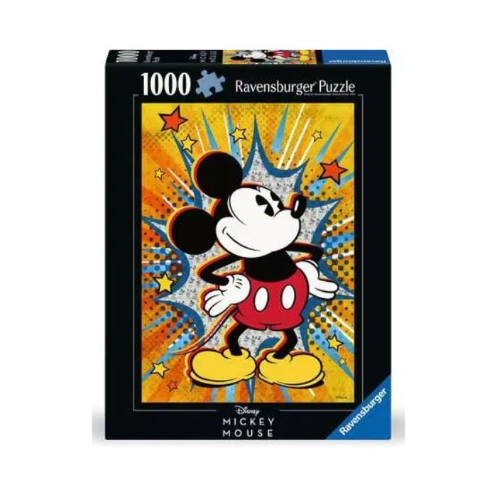 Casse-tête Ravensburger 1000 morceaux Mickey rétro