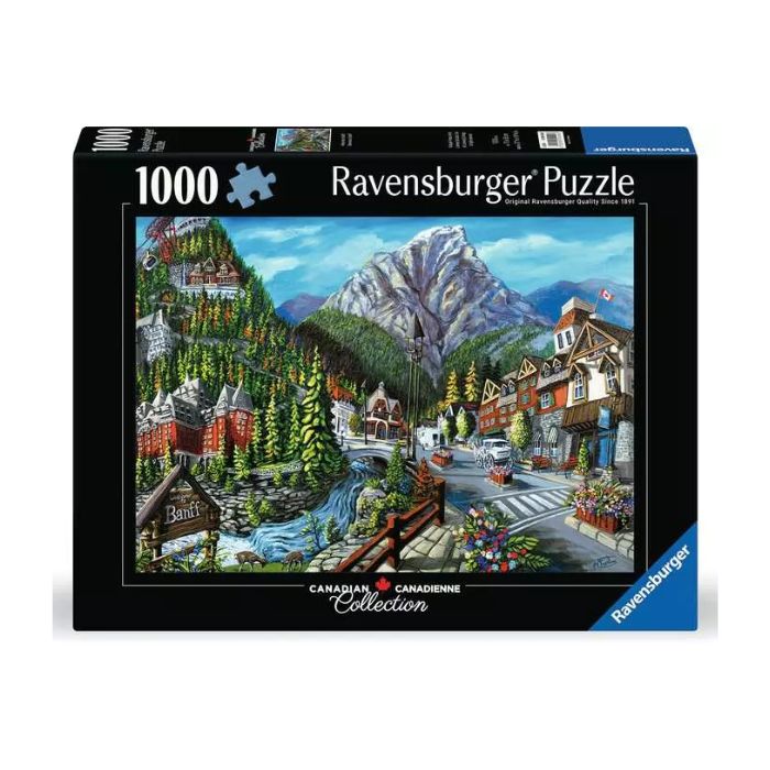 Casse-tête Ravensburger 1000 morceaux bienvenue à Banff