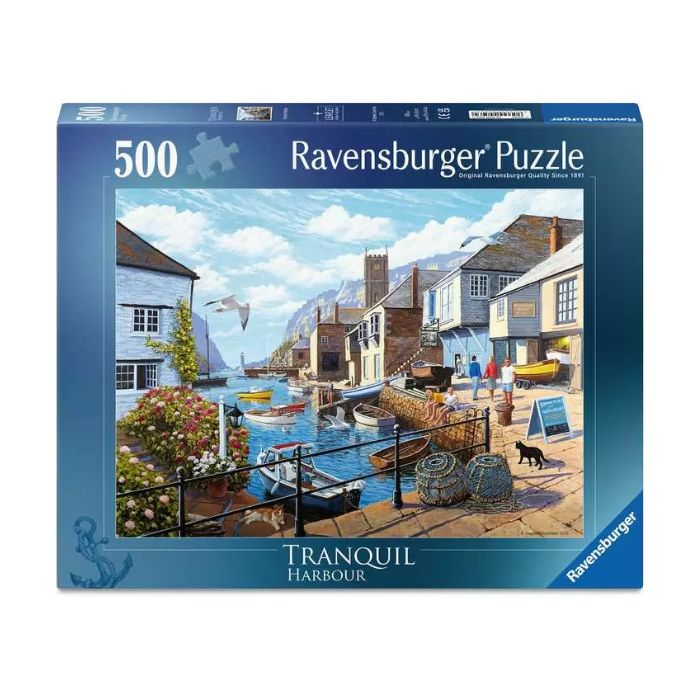 Casse-tête Ravensburger 500 morceaux port tranquille