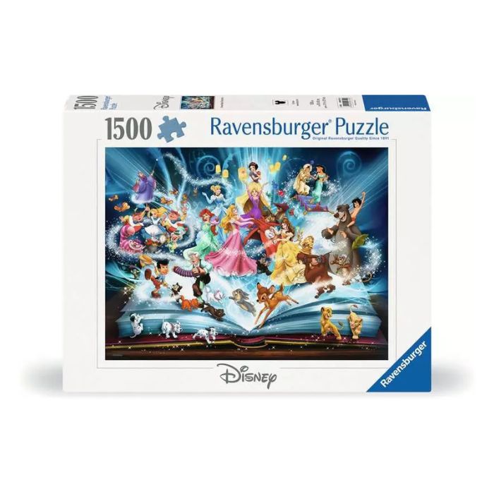 Casse-tête Ravensburger 1500 morceaux livre d'histoire de Disney