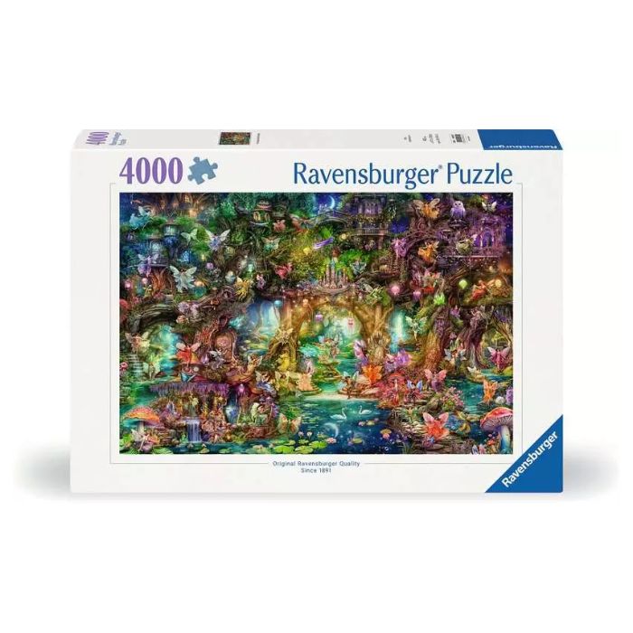 Casse-tête Ravensburger 4000 morceaux Le monde caché des fées