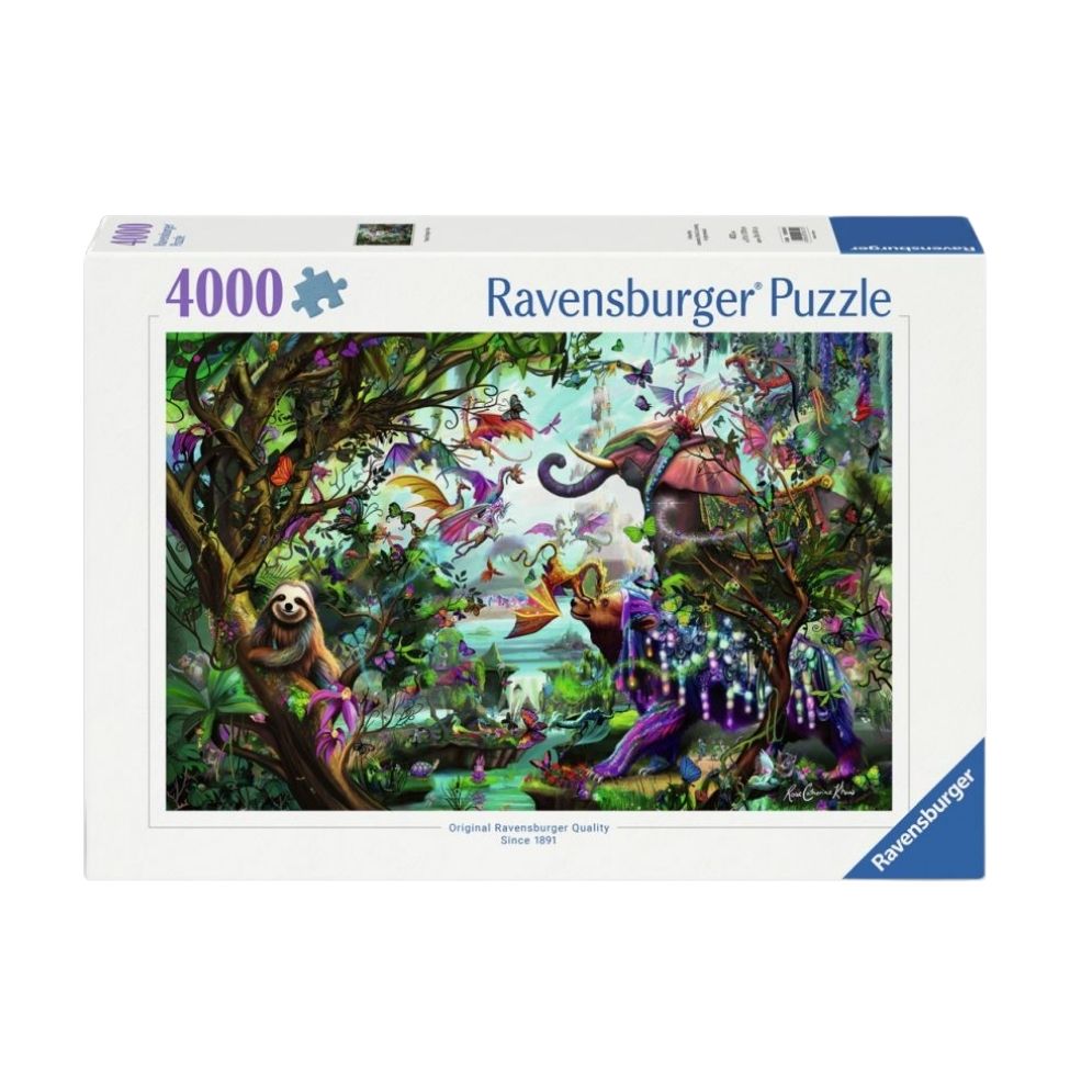 Casse-tête 4000 morceaux dragons tropicaux