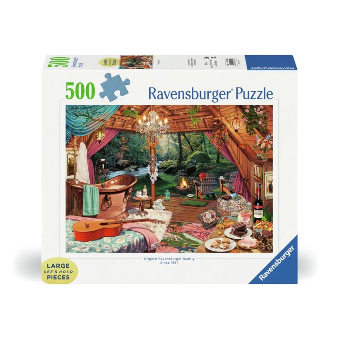 Casse-tête Ravensburger 500 morceaux cozy glamping
