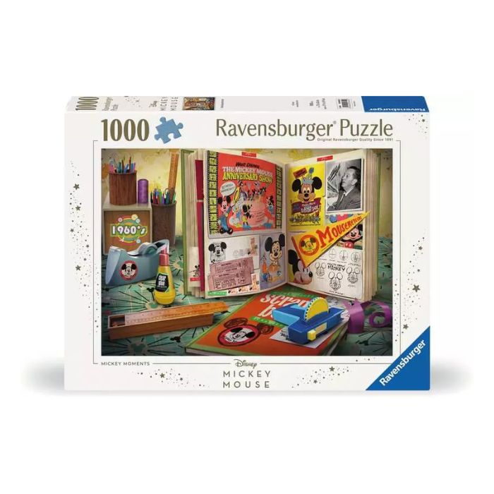 Casse-tête Ravensburger 1000 morceaux Mickey édition 1960