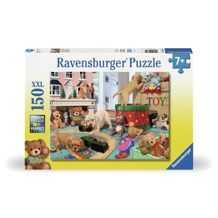 Casse-tête Ravensburger 150 morceaux petites pattes playtime (7 ans et +)