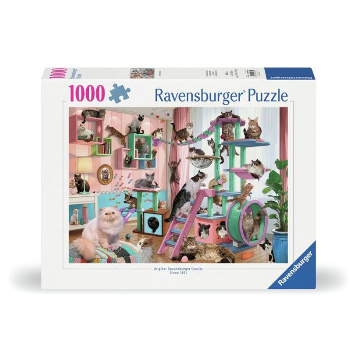 Casse-tête Ravensburger 1000 morceaux ciel de l'arbre à chat