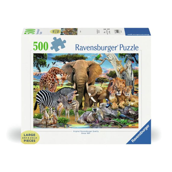 Casse-tête Ravensburger 500 morceaux amour des animaux