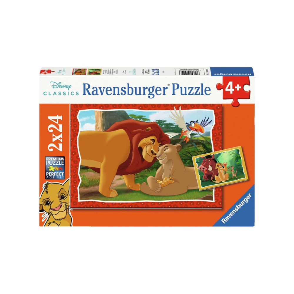 Casse-tête Ravensburger 24 morceaux Le Roi Lion (boîte de 2)