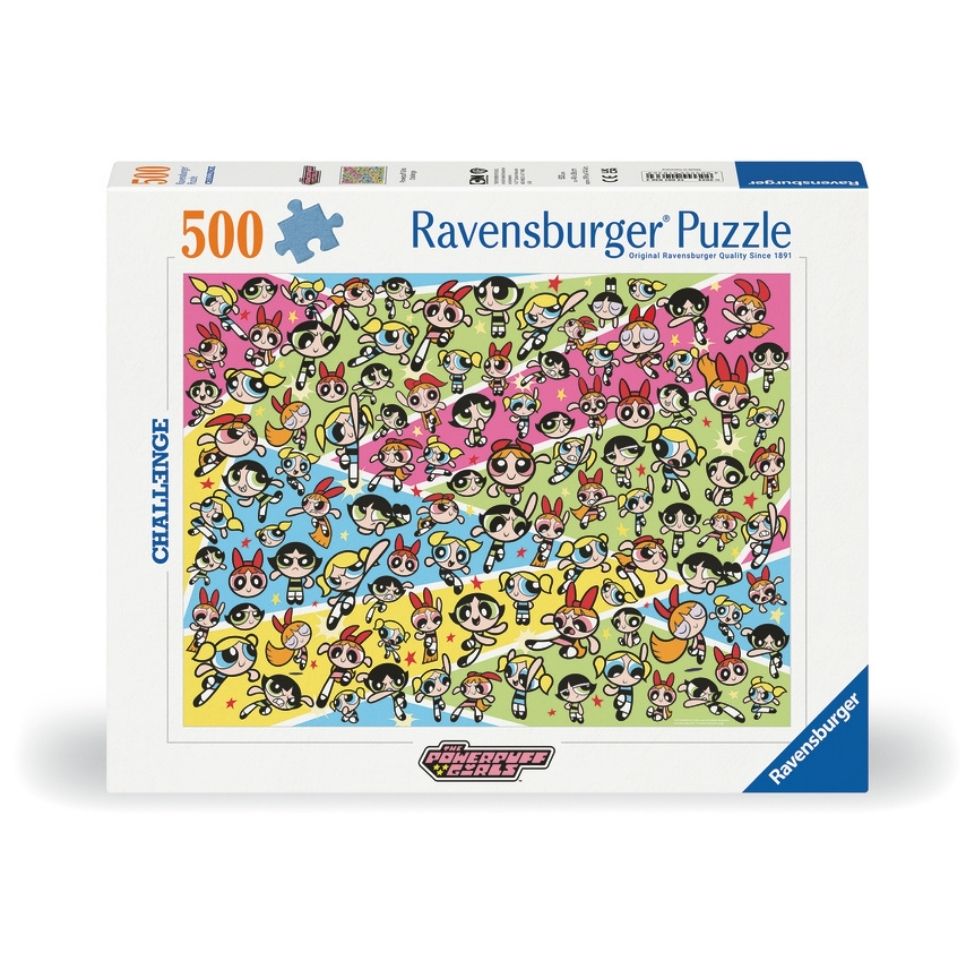 Casse-tête challenge 500 morceaux Supers Nanas