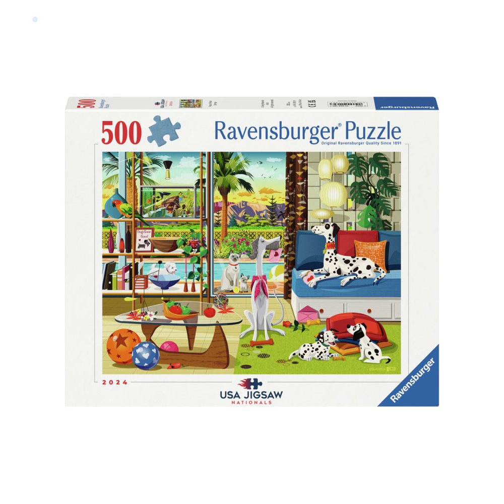 Casse-tête Ravensburger 500 morceaux Animaux de Palm Springs