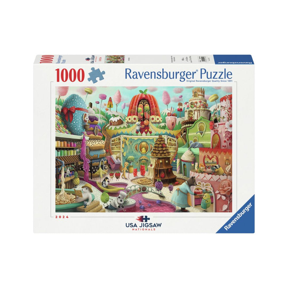 Casse-tête Ravensburger 1000 morceaux Rue de bonbons