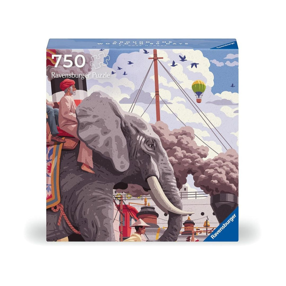 Casse-tête Ravensburger 750 morceaux le tour du monde en 80 jours