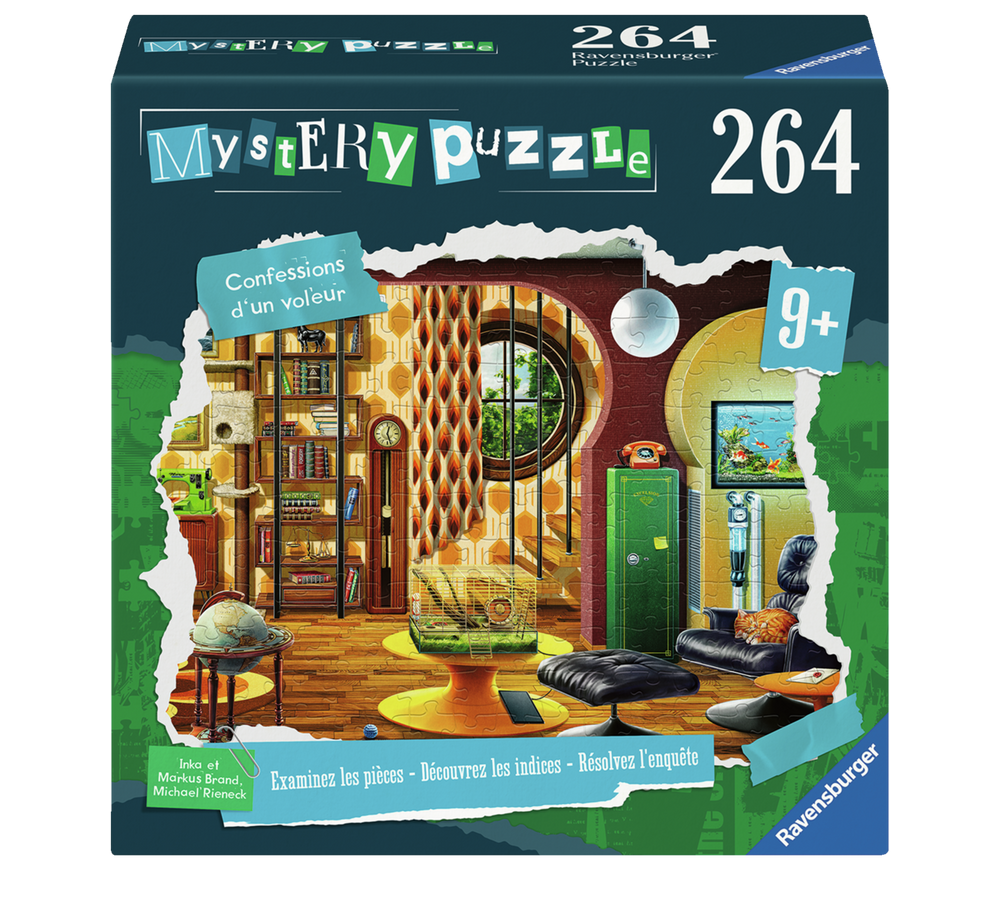 Casse-tête Ravensburger264 morceaux Mystère - Confessions d'un voleur (9 ans et +)