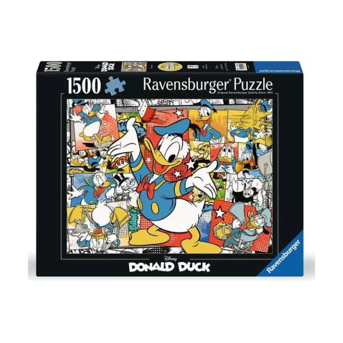Casse-tête Ravensburger 1500 morceaux Donald Duck rétro