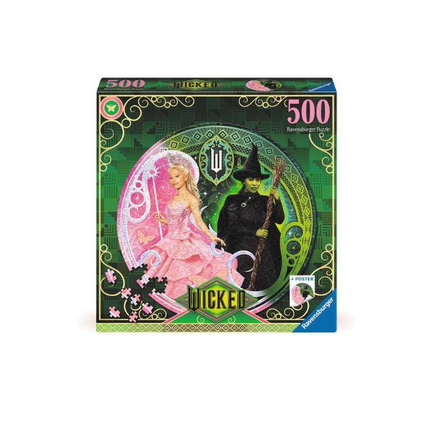 Casse-tête Ravensburger 500 morceaux Wicked Une amitié profonde