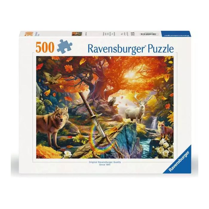 Casse-tête Ravensburger 500 morceaux forêt d'Excalibur
