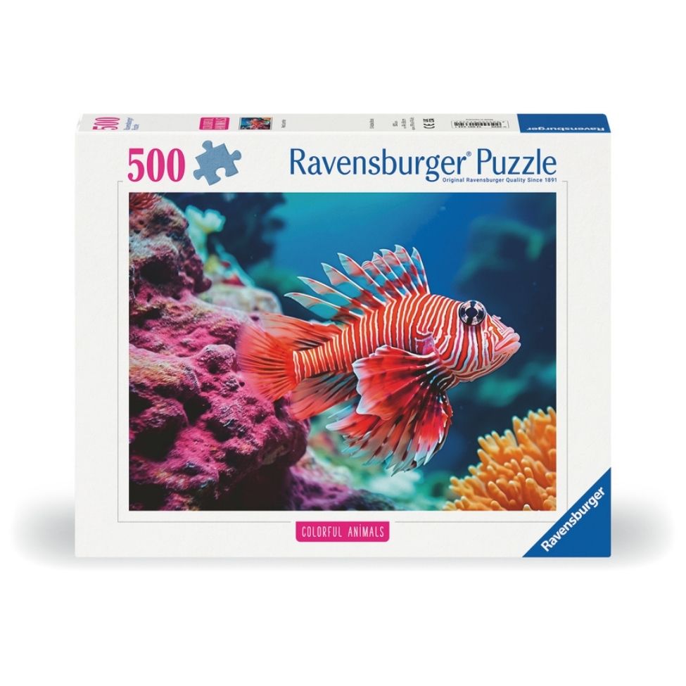 Casse-tête 500 morceaux Poisson lion