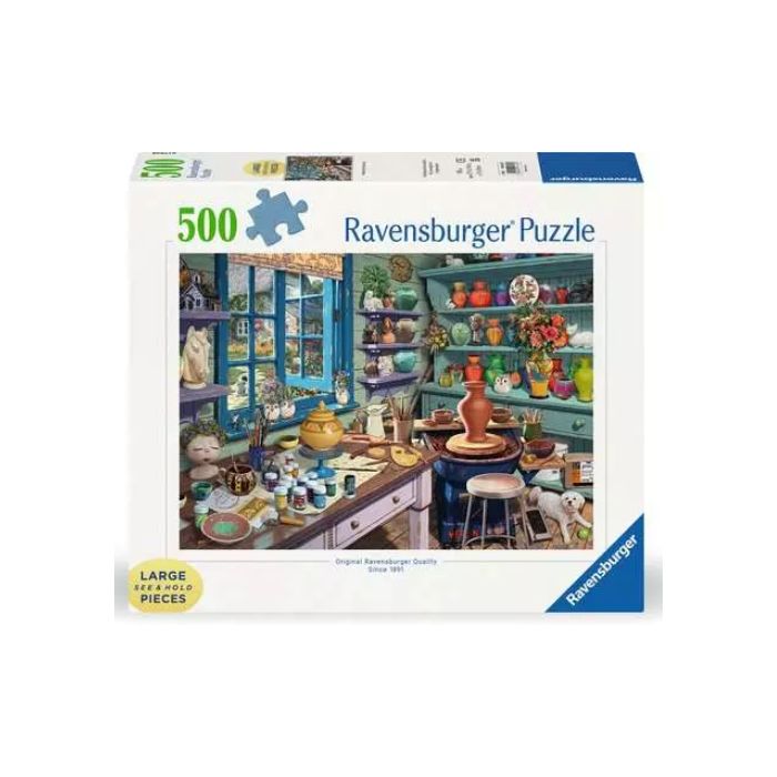 Casse-tête Ravensburger 500 morceaux atelier de poterie