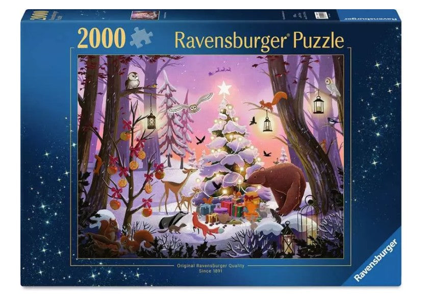 Casse-tête Ravensburger 2000 morceaux Noël dans les bois