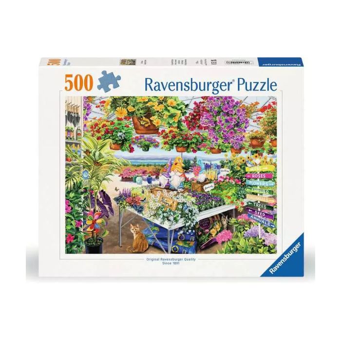 Casse-tête Ravensburger 500 morceaux jardin de fleurs glorieux