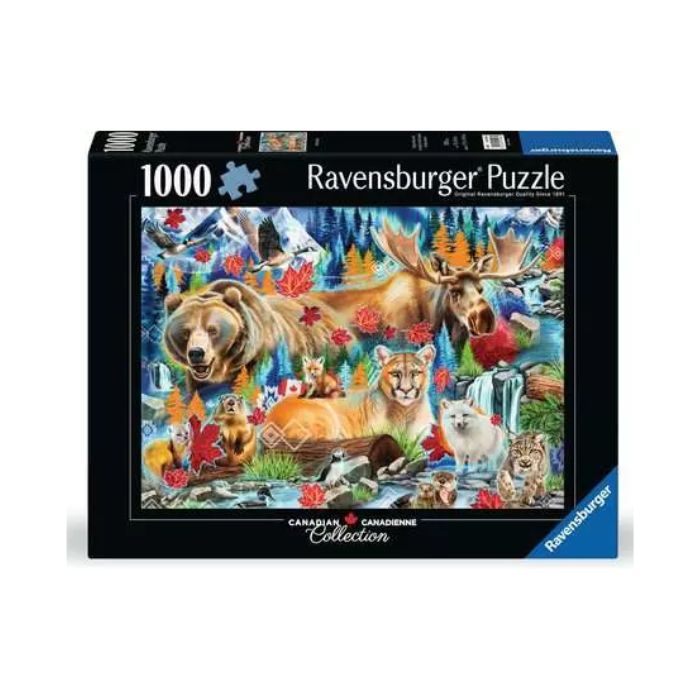 Casse-tête Ravensburger 1000 morceaux Canada sauvage