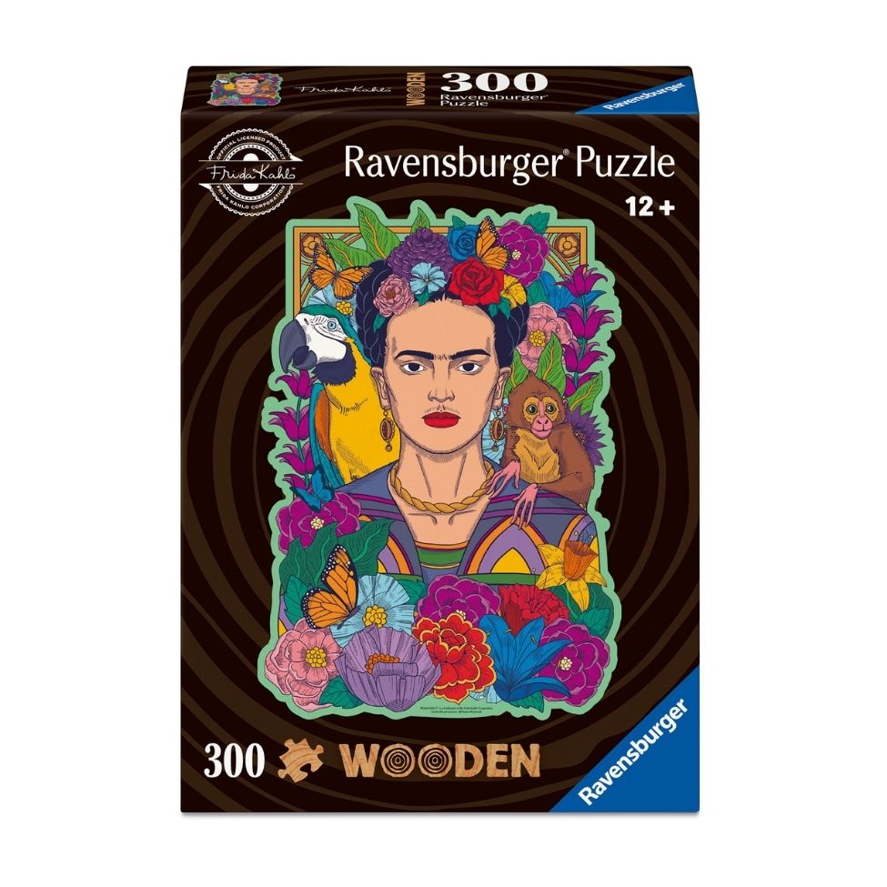 Casse-tête en bois 300 morceaux Frida Kahlo (12 ans +)