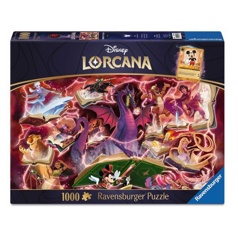 Casse-tête 1000 morceaux Disney Lorcana Ruby