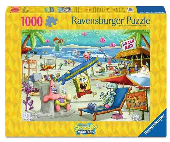 Casse-tête Ravensburger 1000 morceaux Bob l'éponge