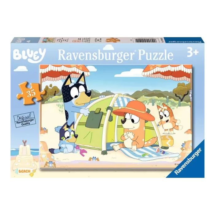 Casse-tête Ravensburger 35 morceaux Bluey à la plage