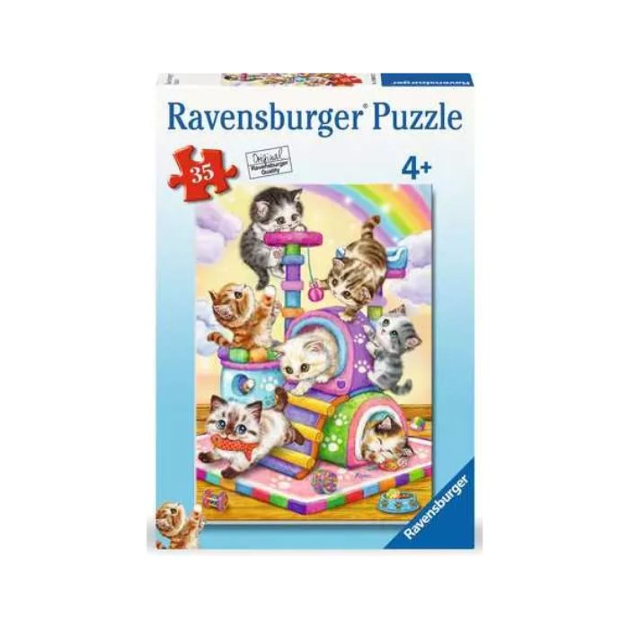 Casse-tête Ravensburger 35 morceaux bébés chatons