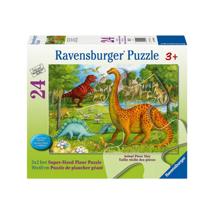 Casse-tête de plancher Ravensburger 24 morceaux dinosaures